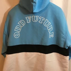 Odd Future Arc Logo Light Blue Anorak Jacket